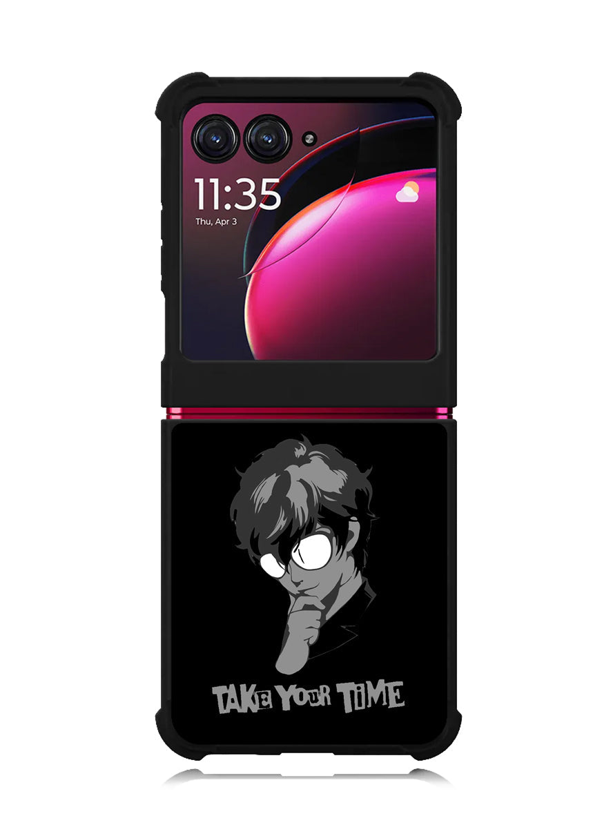 Persona 5 Take Your Time Motorola Moto Razr Plus 2023 , Moto Razr+ 2023 Case