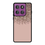 Pink Rose Gold Bronze Glitter Motorola Moto Edge 60 Pro Case