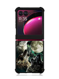 Wolf Moon Motorola Moto Razr Plus 2023 , Moto Razr+ 2023 Case