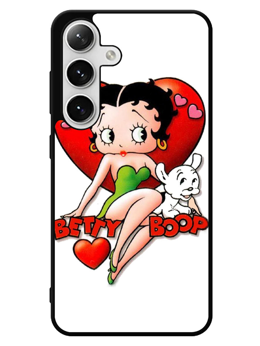 Betty Boop And Pudgy Samsung Galaxy S25 5G Case