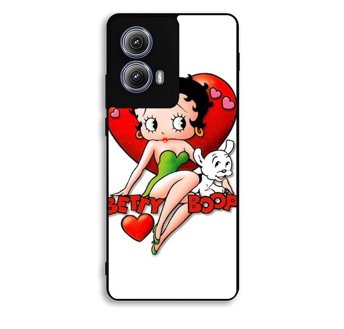 Betty Boop And Pudgy Motorola Moto Edge 2024 Case DC1482