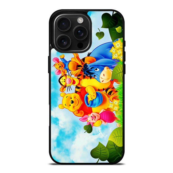 Winnie The Pooh Cartoon iPhone 16 Pro Max Case DC1965