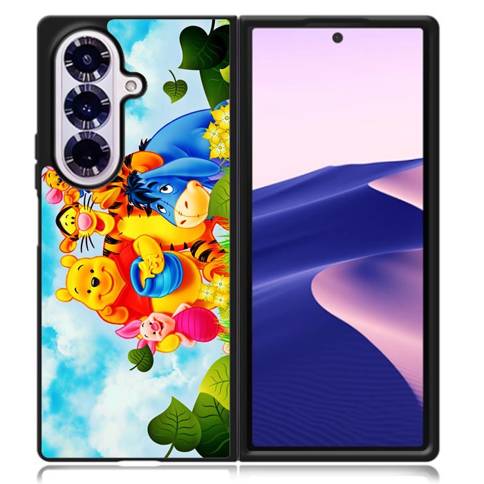 Winnie The Pooh Cartoon Samsung Galaxy Z Fold 7 Case DC1965