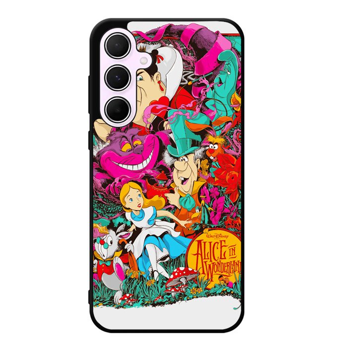 Alice In Wonderland Illustration Design  Case Samsung Galaxy A25 5G Case DC0054
