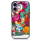 Alice In Wonderland Illustration Design  Case iPhone 16 Case DC0054