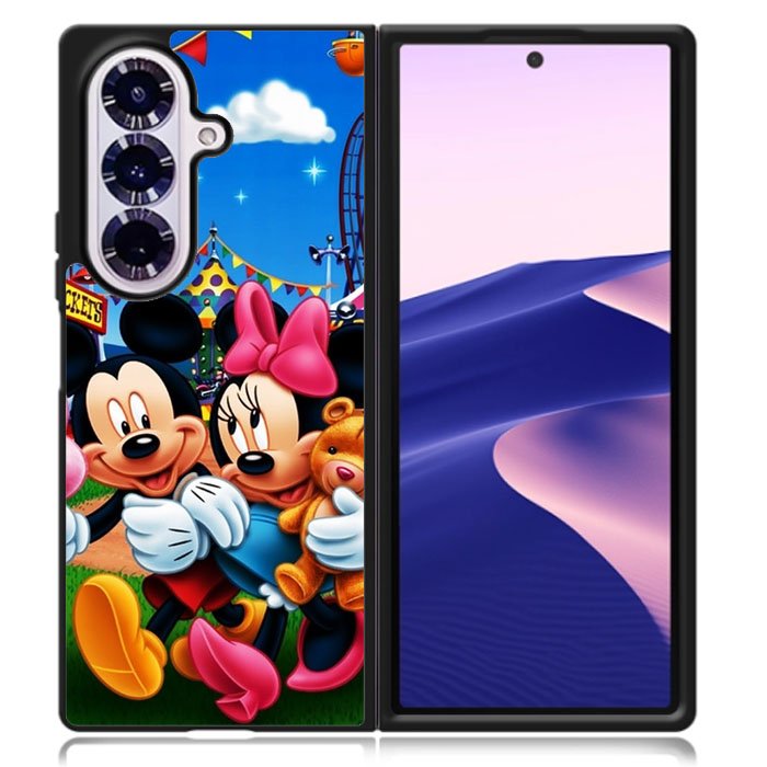 Mickey Mouse Wallpaper Samsung Galaxy Z Fold 7 Case DC1172