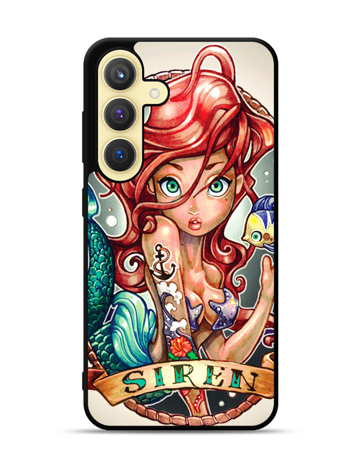 Ariel Little Mermaid ART Samsung Galaxy S24 Plus 5G , Samsung Galaxy S24+ 5G Case