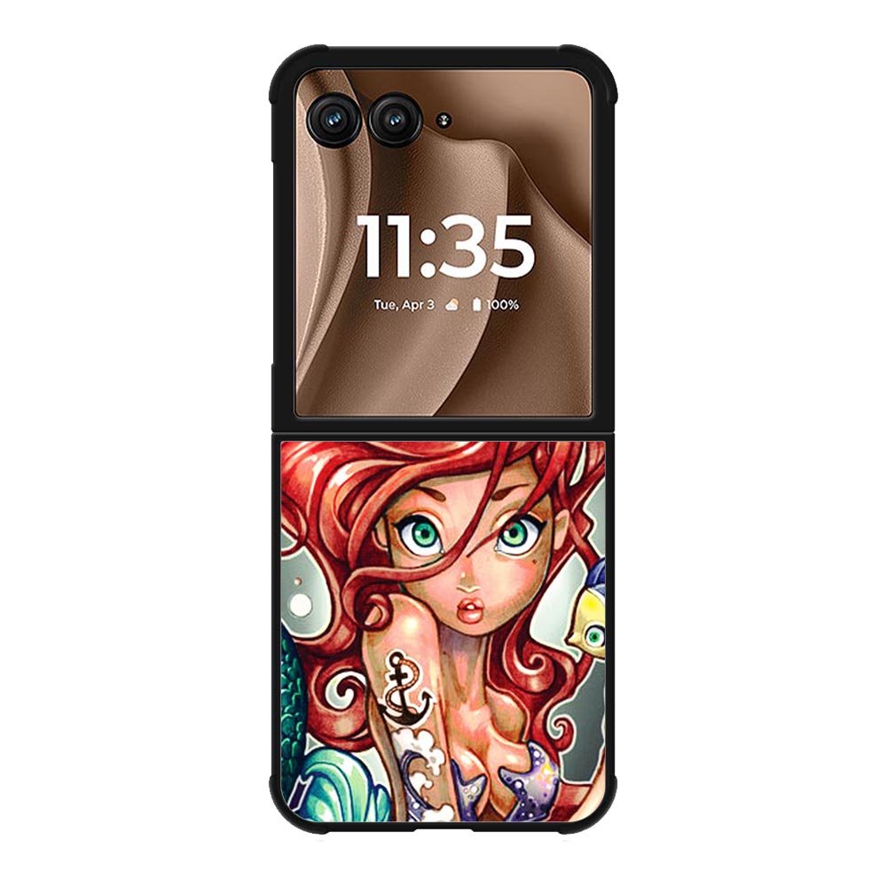 Ariel Little Mermaid ART Motorola Moto RAZR Plus 2025 Case