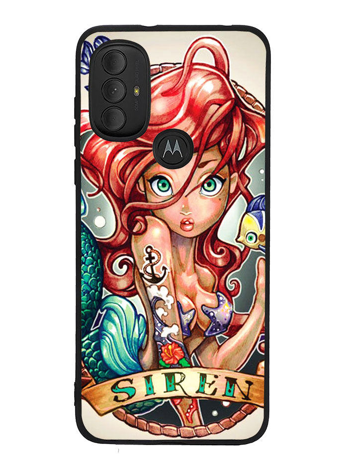 Ariel Little Mermaid ART Motorola Moto G Pure 2021 , Moto G Power 2022 Case