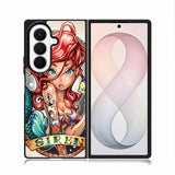 Ariel Little Mermaid ART Samsung Galaxy Z Fold 8 Ultra Case