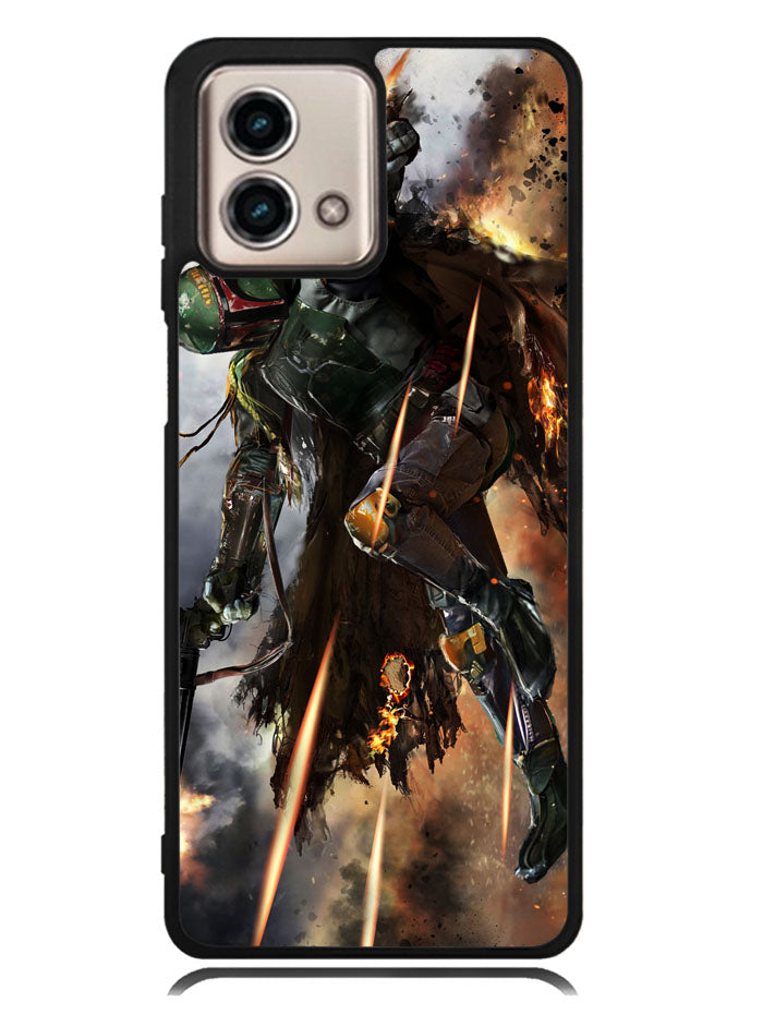 Boba Fett Star Wars Weapon Motorola Moto G Stylus 5G 2023 Case