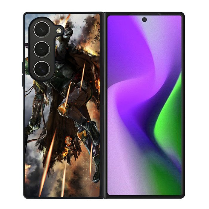 Boba Fett Star Wars Weapon Samsung Galaxy Z Fold 6 Case