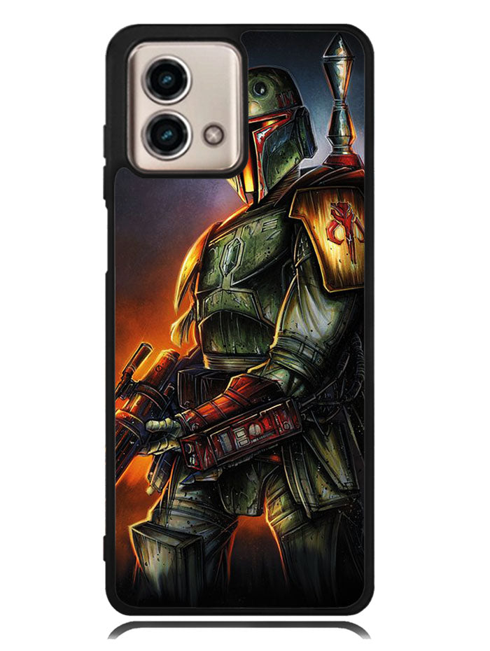 Boba Fett Star Wars WALLPAPER Motorola Moto G Stylus 5G 2023 Case