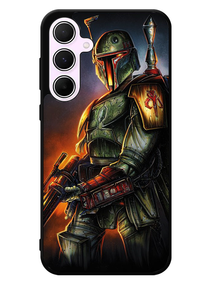 Boba Fett Star Wars WALLPAPER Samsung Galaxy A55 5G Case