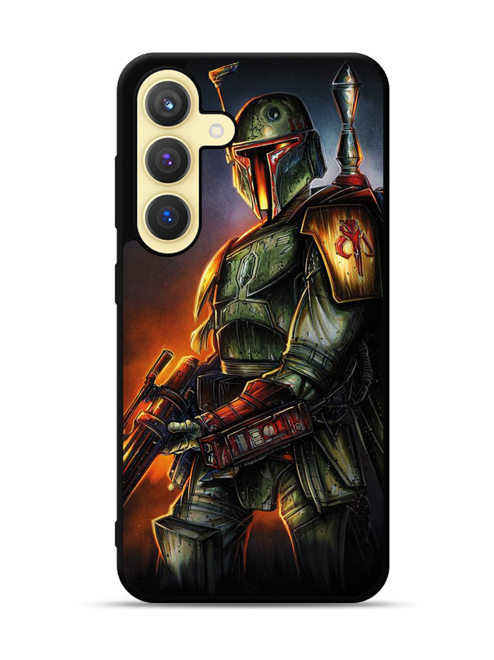 Boba Fett Star Wars WALLPAPER Samsung Galaxy S24 Plus 5G , Samsung Galaxy S24+ 5G Case