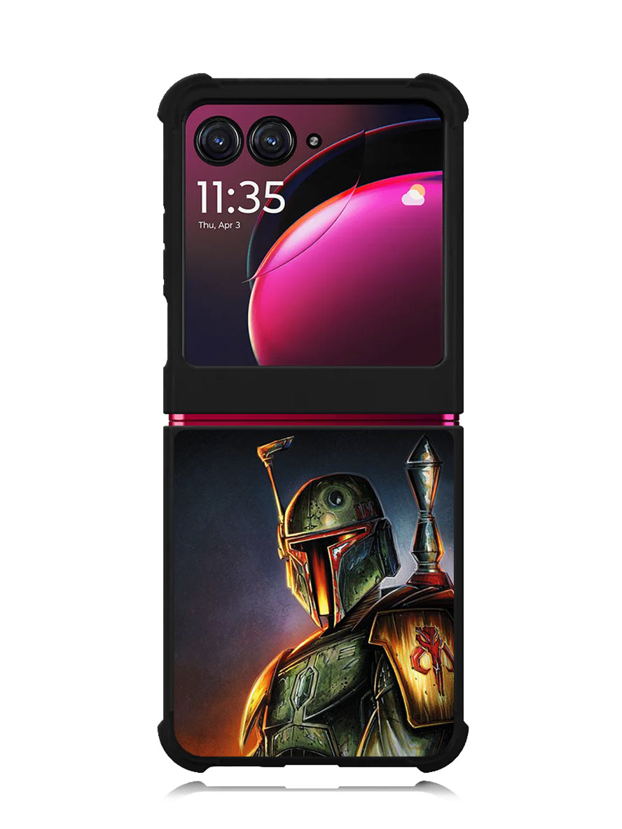Boba Fett Star Wars WALLPAPER Motorola Moto Razr Plus 2023 , Moto Razr+ 2023 Case