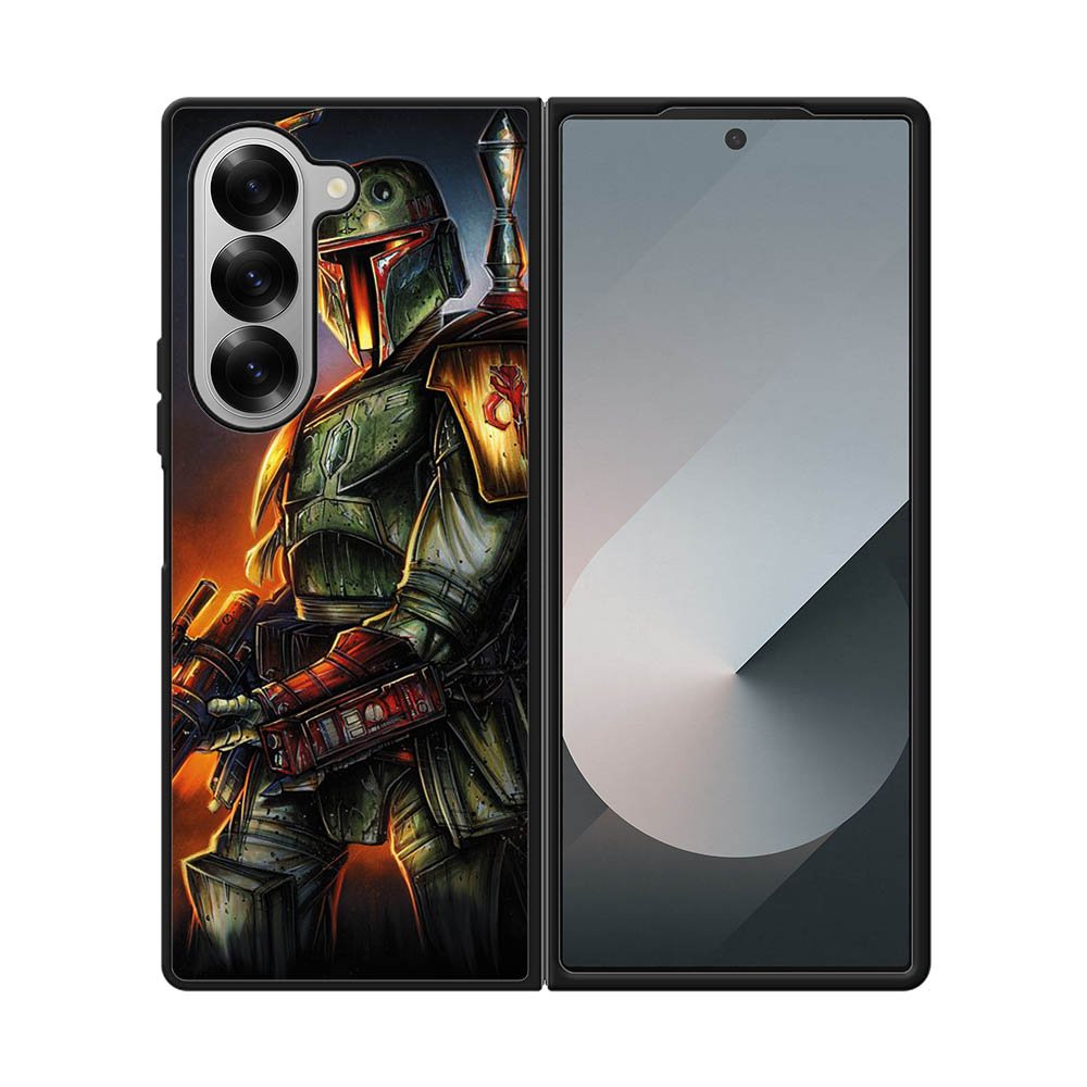 Boba Fett Star Wars WALLPAPER Samsung Galaxy Z Fold 7 5G Case