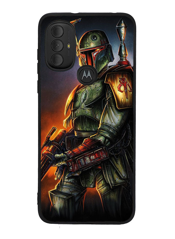 Boba Fett Star Wars WALLPAPER Motorola Moto G Pure 2021 , Moto G Power 2022 Case