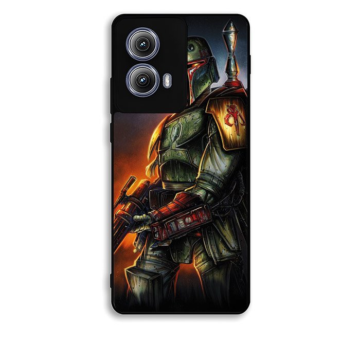Boba Fett Star Wars WALLPAPER Motorola Moto Edge 2024 Case DC0125