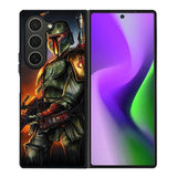 Boba Fett Star Wars WALLPAPER Samsung Galaxy Z Fold 6 Case