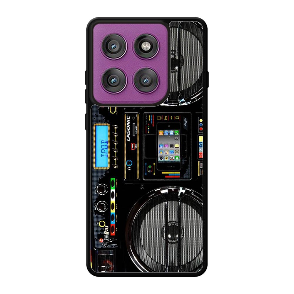 Boombox Ghetto Blaster Funny Motorola Moto Edge 60 Pro Case