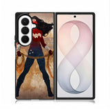 Wonder Woman Silhouette Samsung Galaxy Z Fold 8 Ultra Case DC1979