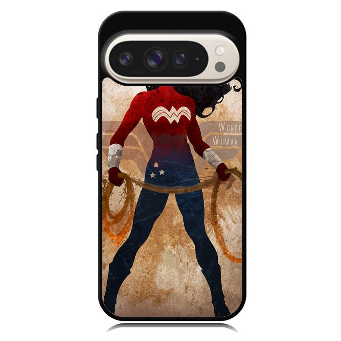 Wonder Woman Silhouette Google Pixel 10 | Google Pixel 10 Pro Case DC1979