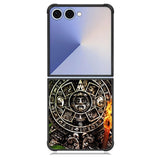 Aztec Calendar Texture Wallpaper Case Samsung Galaxy Z Flip 7 Case DC0126