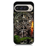 Aztec Calendar Texture Wallpaper Case Google Pixel 10 | Google Pixel 10 Pro Case DC0126