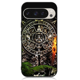 Aztec Calendar Texture Wallpaper Case Google Pixel 9 | Google Pixel 9 Pro Case DC0126