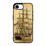 Vintage old ship iPhone 17e Case