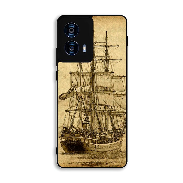 Vintage old ship Motorola Moto G Power 5G 2024 Case DC7108