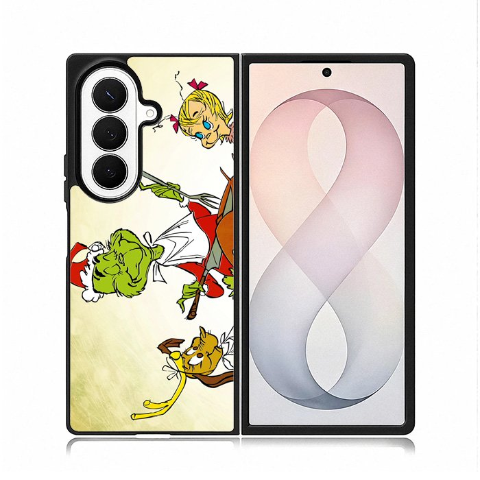The Grinch Cartoon Samsung Galaxy Z Fold 8 Ultra Case DC1858