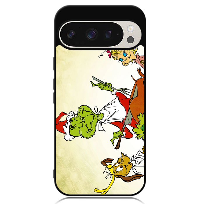 The Grinch Cartoon Google Pixel 9 Pro XL Case DC1858