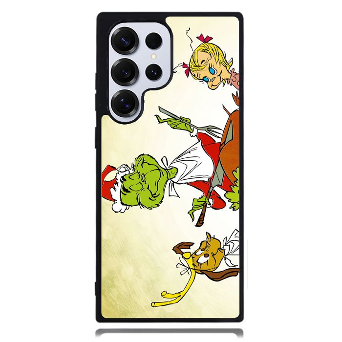 The Grinch Cartoon Samsung Galaxy S24 Ultra Case DC1858