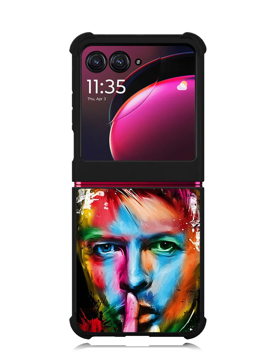 David Bowie 2nd Motorola Moto Razr Plus 2023 , Moto Razr+ 2023 Case