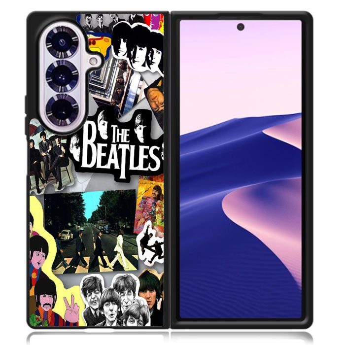 The Beatles Quotes Samsung Galaxy Z Fold 7 Case DC1849