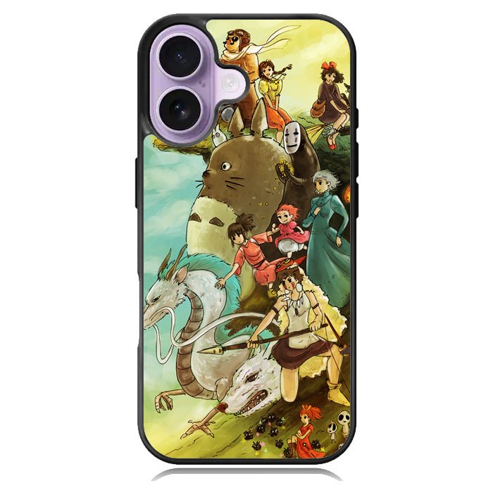 Studio Ghibli Characters iPhone 16 Case DC1787