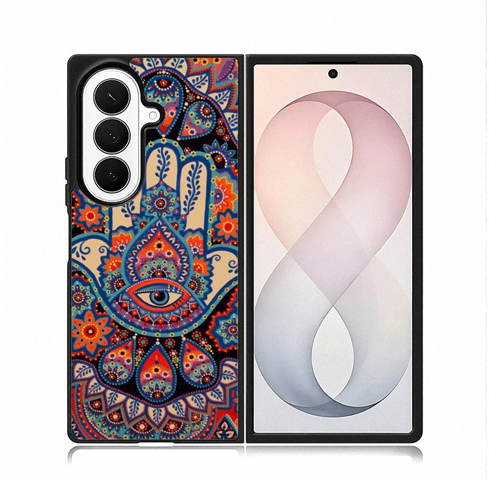 Evil Eye Hamsa Samsung Galaxy Z Fold 8 Ultra Case