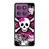 Girly Skull Motorola Moto Edge 60 Pro Case