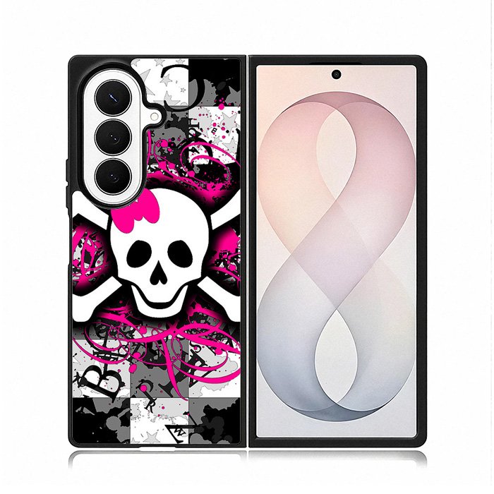 Girly Skull Samsung Galaxy Z Fold 8 Ultra Case