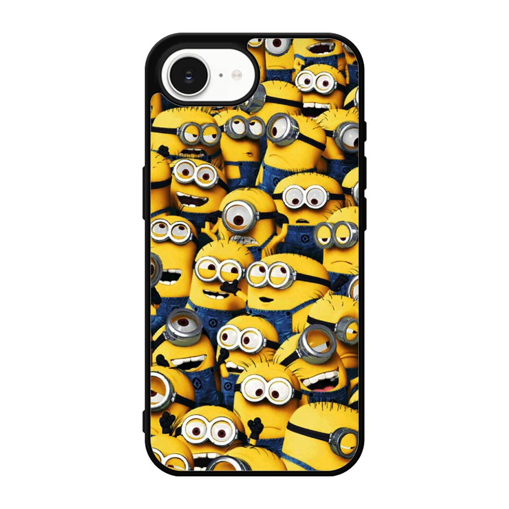 Minions Pattern Case iPhone 17e Case DC1180