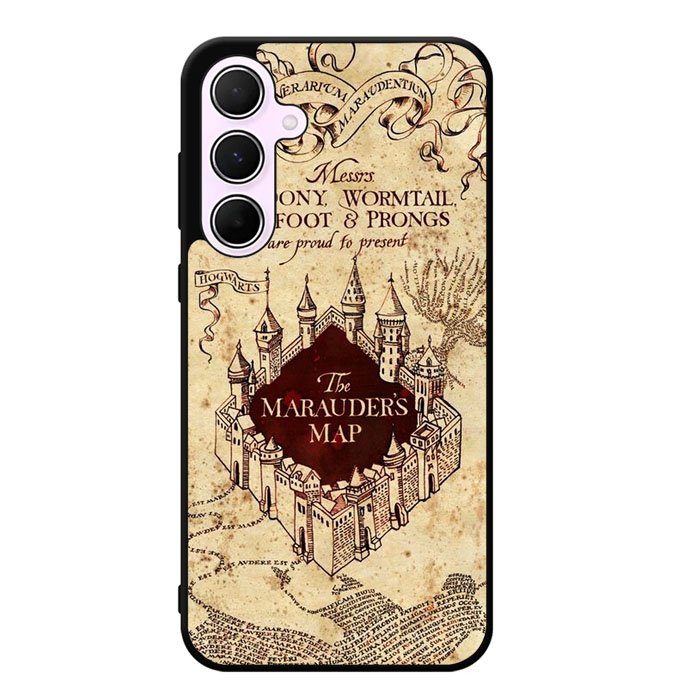Marauders Map Hogwarts Case Samsung Galaxy A55 5G Case DC1089