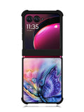 butterfly ART Motorola Moto Razr Plus 2023 , Moto Razr+ 2023 Case