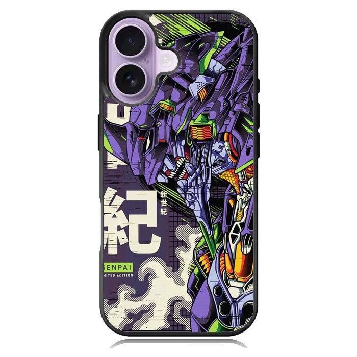 Eva Neon Genesis Evangelion iPhone 16 Plus Case DC0606