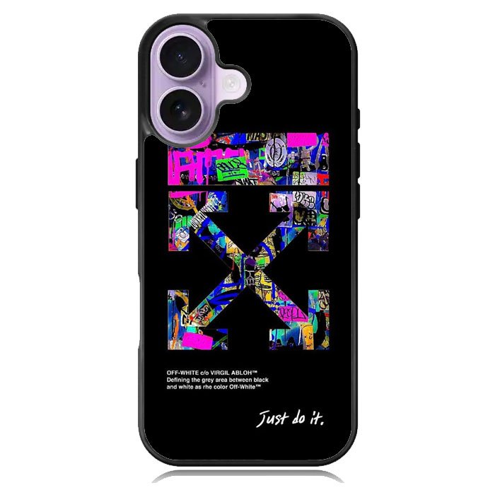 Off White iPhone 16 Plus Case DC1327