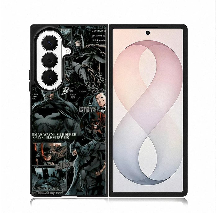 Comic Batman Samsung Galaxy Z Fold 8 Ultra Case DC0376