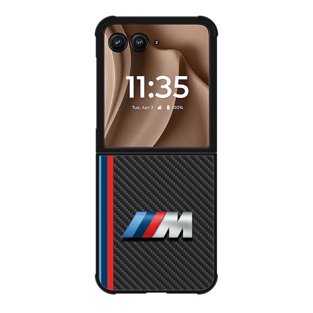 Bmw M Carbon Fiber Motorola Moto RAZR Plus 2025 Case