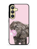 Bubble Gum Elephant Samsung Galaxy S24 Plus 5G , Samsung Galaxy S24+ 5G Case