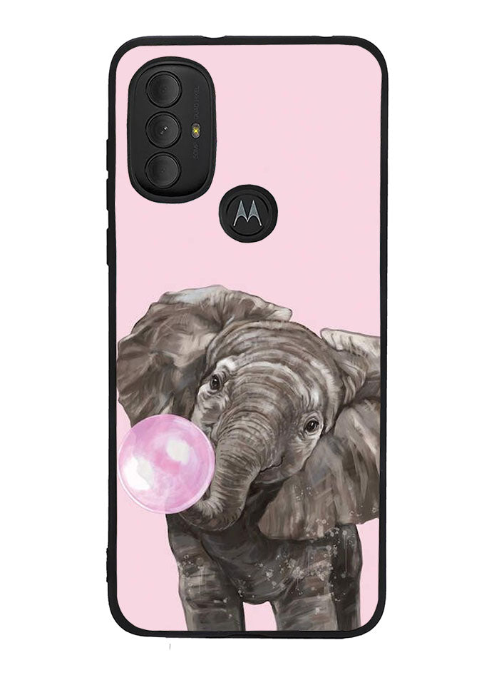 Bubble Gum Elephant Motorola Moto G Pure 2021 , Moto G Power 2022 Case